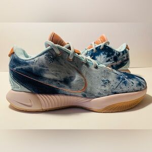 Mens Size 12 Nike Lebron XXI Aragonite Jade Ice Blue Shoe HF5467 300 NEW